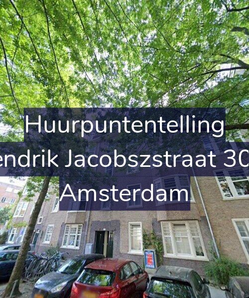 Foto gevel Huurpuntentelling voor Hendrik Jacobszstraat 30-1, Amsterdam