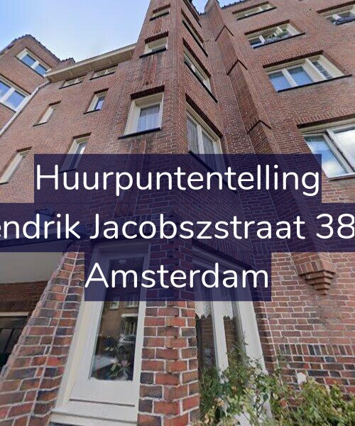 Foto gevel Huurpuntentelling voor Hendrik Jacobszstraat 38-H, Amsterdam