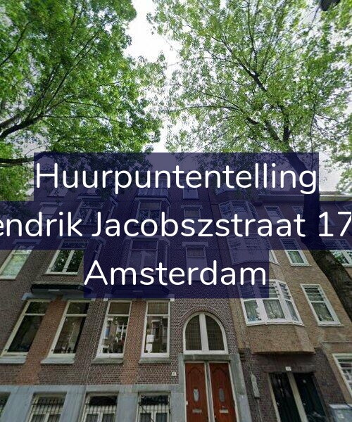 Foto gevel Huurpuntentelling voor Hendrik Jacobszstraat 17-3, Amsterdam