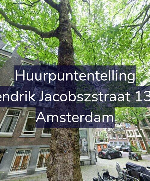 Foto gevel Huurpuntentelling voor Hendrik Jacobszstraat 13-3, Amsterdam