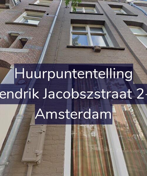 Foto gevel Huurpuntentelling voor Hendrik Jacobszstraat 2-2, Amsterdam