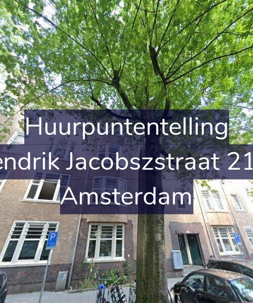 Foto gevel Huurpuntentelling voor Hendrik Jacobszstraat 21-2, Amsterdam