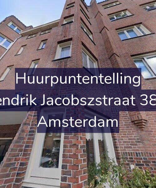 Foto gevel Huurpuntentelling voor Hendrik Jacobszstraat 38-2, Amsterdam