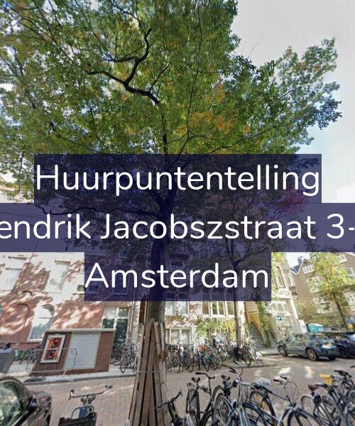 Foto gevel Huurpuntentelling voor Hendrik Jacobszstraat 3-H, Amsterdam