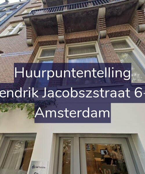 Foto gevel Huurpuntentelling voor Hendrik Jacobszstraat 6-2, Amsterdam