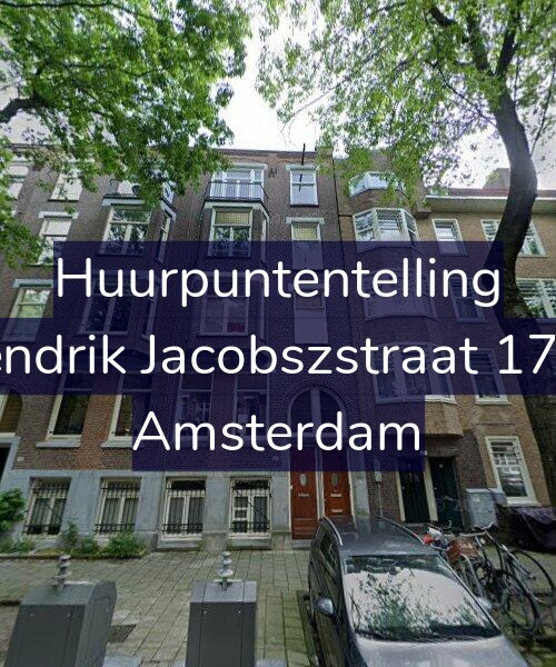 Foto gevel Huurpuntentelling voor Hendrik Jacobszstraat 17-H, Amsterdam