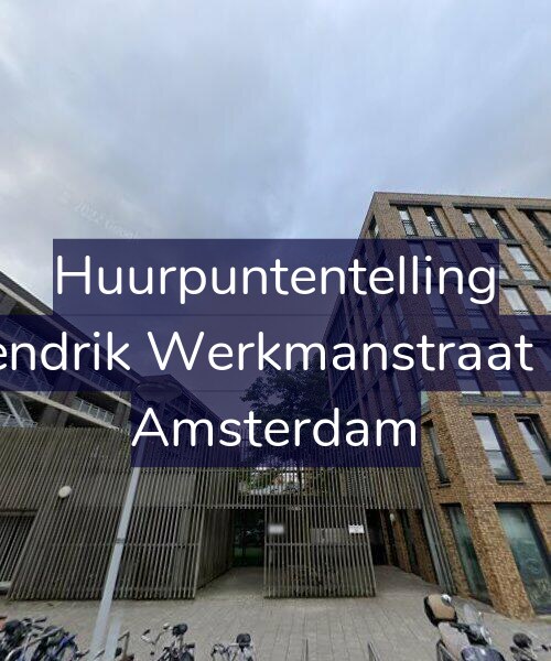 Foto gevel Huurpuntentelling voor Hendrik Werkmanstraat 36, Amsterdam