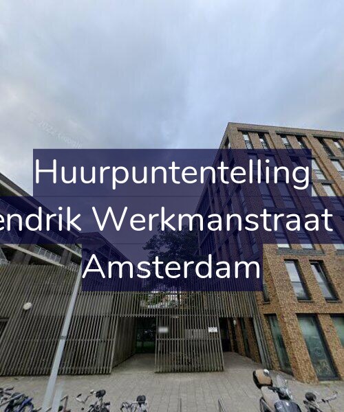 Foto gevel Huurpuntentelling voor Hendrik Werkmanstraat 48, Amsterdam