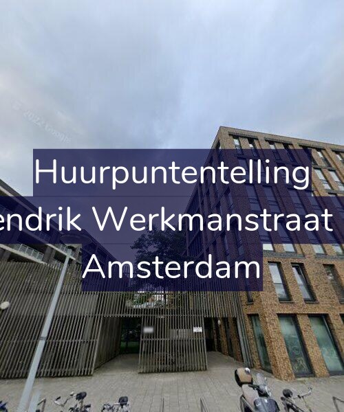Foto gevel Huurpuntentelling voor Hendrik Werkmanstraat 26, Amsterdam