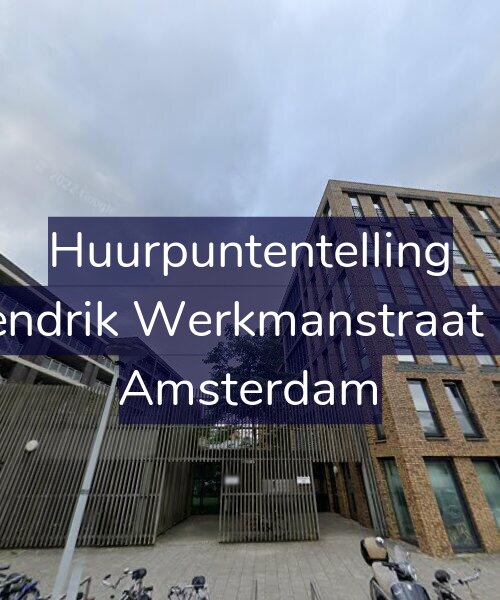 Foto gevel Huurpuntentelling voor Hendrik Werkmanstraat 38, Amsterdam