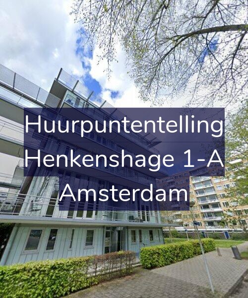 Foto gevel Huurpuntentelling voor Henkenshage 1-A, Amsterdam