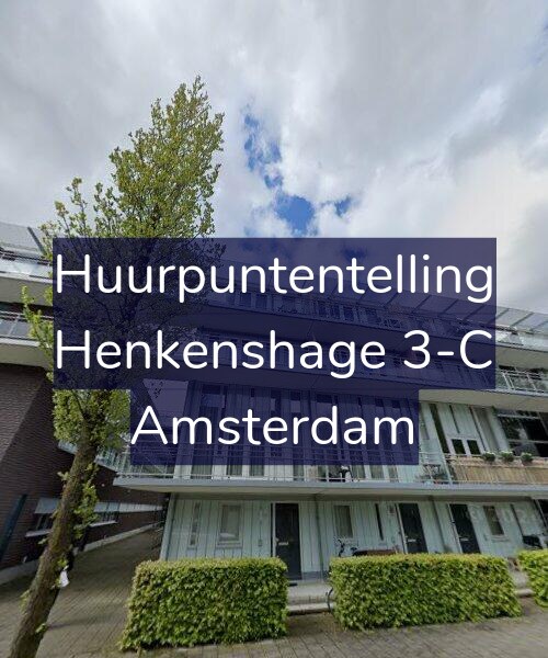 Foto gevel Huurpuntentelling voor Henkenshage 3-C, Amsterdam
