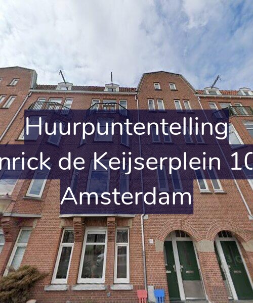 Foto gevel Huurpuntentelling voor Henrick de Keijserplein 10-H, Amsterdam