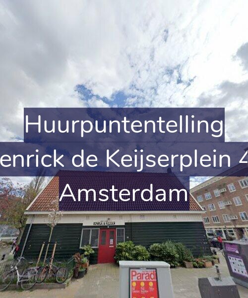 Foto gevel Huurpuntentelling voor Henrick de Keijserplein 45, Amsterdam