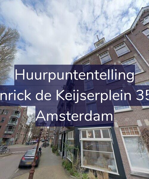 Foto gevel Huurpuntentelling voor Henrick de Keijserplein 35-1, Amsterdam