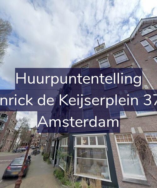 Foto gevel Huurpuntentelling voor Henrick de Keijserplein 37-1, Amsterdam
