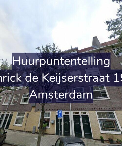 Foto gevel Huurpuntentelling voor Henrick de Keijserstraat 19-H, Amsterdam