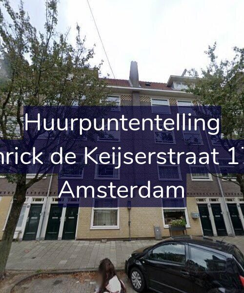 Foto gevel Huurpuntentelling voor Henrick de Keijserstraat 17-H, Amsterdam
