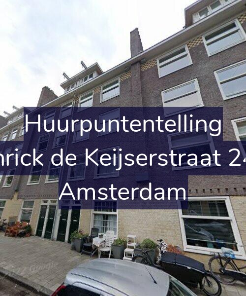 Foto gevel Huurpuntentelling voor Henrick de Keijserstraat 24-H, Amsterdam