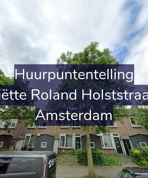 Foto gevel Huurpuntentelling voor Henriëtte Roland Holststraat 6-1, Amsterdam