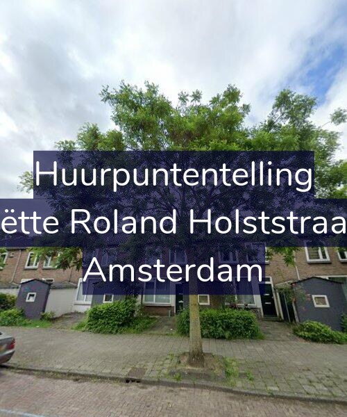 Foto gevel Huurpuntentelling voor Henriëtte Roland Holststraat 4-H, Amsterdam