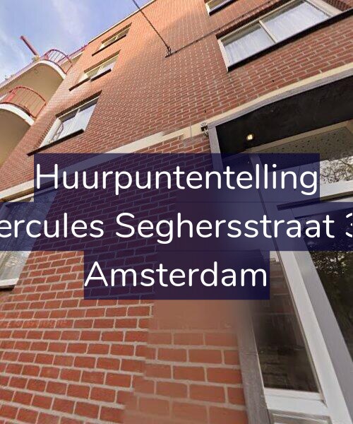 Foto gevel Huurpuntentelling voor Hercules Seghersstraat 33, Amsterdam