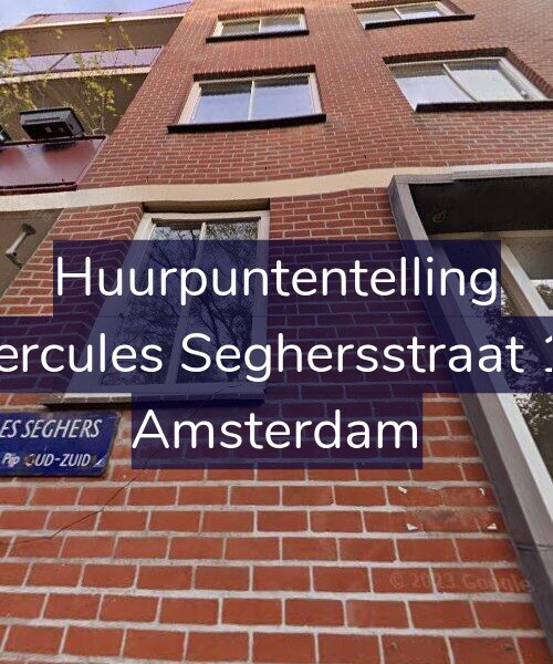 Foto gevel Huurpuntentelling voor Hercules Seghersstraat 13, Amsterdam