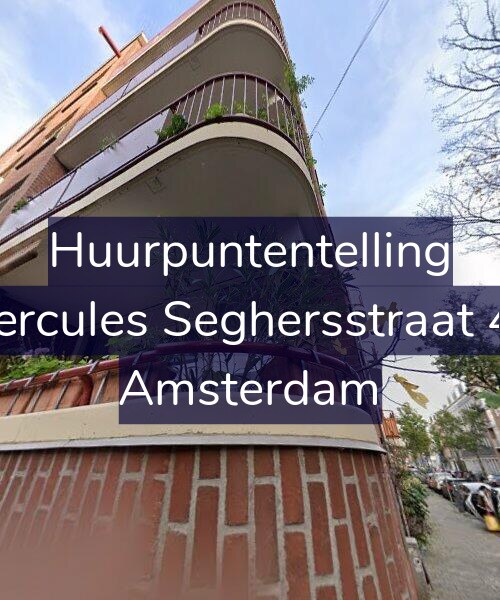 Foto gevel Huurpuntentelling voor Hercules Seghersstraat 45, Amsterdam