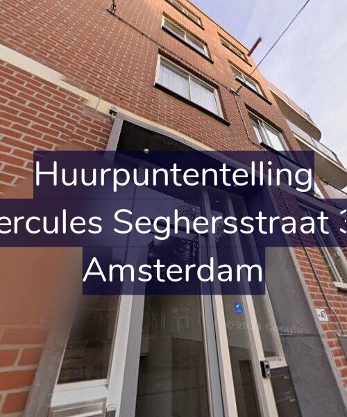 Foto gevel Huurpuntentelling voor Hercules Seghersstraat 39, Amsterdam