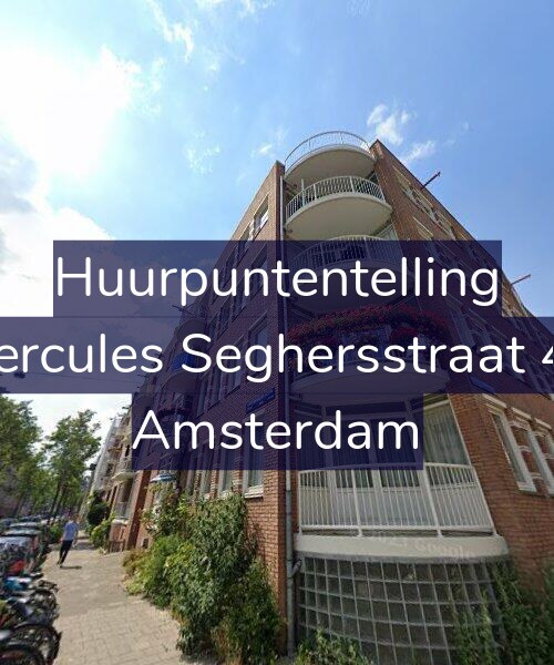 Foto gevel Huurpuntentelling voor Hercules Seghersstraat 48, Amsterdam