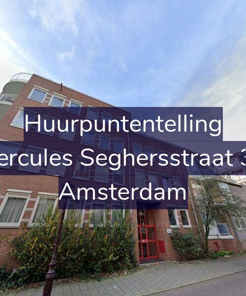 Foto gevel Huurpuntentelling voor Hercules Seghersstraat 38, Amsterdam