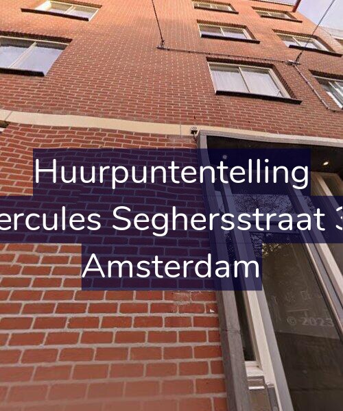 Foto gevel Huurpuntentelling voor Hercules Seghersstraat 37, Amsterdam