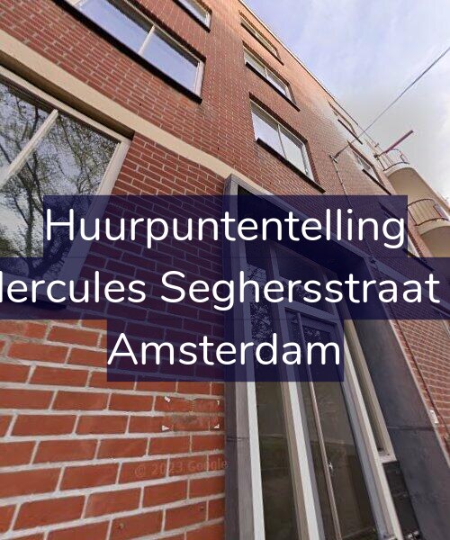 Foto gevel Huurpuntentelling voor Hercules Seghersstraat 9, Amsterdam