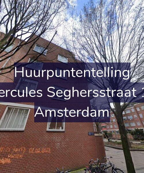 Foto gevel Huurpuntentelling voor Hercules Seghersstraat 11, Amsterdam