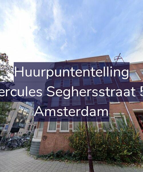 Foto gevel Huurpuntentelling voor Hercules Seghersstraat 50, Amsterdam