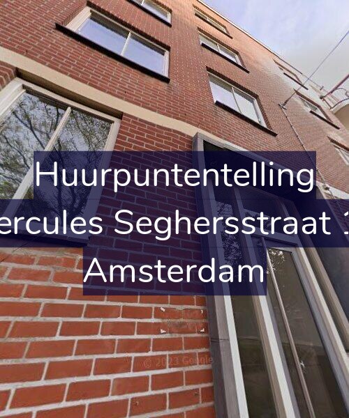 Foto gevel Huurpuntentelling voor Hercules Seghersstraat 17, Amsterdam