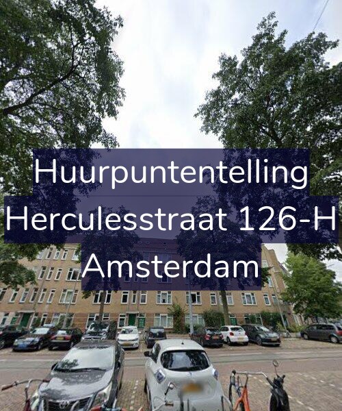 Foto gevel Huurpuntentelling voor Herculesstraat 126-H, Amsterdam