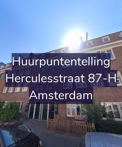 Foto gevel Huurpuntentelling voor Herculesstraat 87-H, Amsterdam