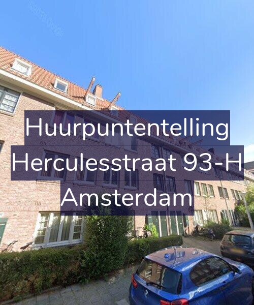 Foto gevel Huurpuntentelling voor Herculesstraat 93-H, Amsterdam
