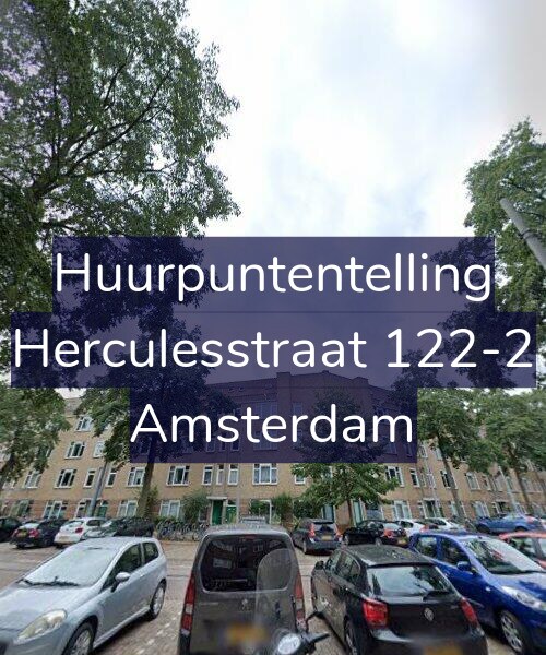 Foto gevel Huurpuntentelling voor Herculesstraat 122-2, Amsterdam
