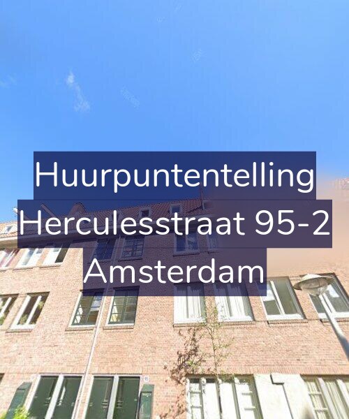 Foto gevel Huurpuntentelling voor Herculesstraat 95-2, Amsterdam