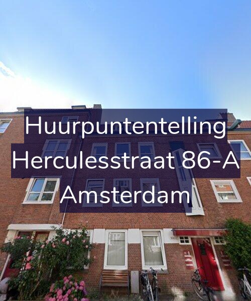 Foto gevel Huurpuntentelling voor Herculesstraat 86-A, Amsterdam