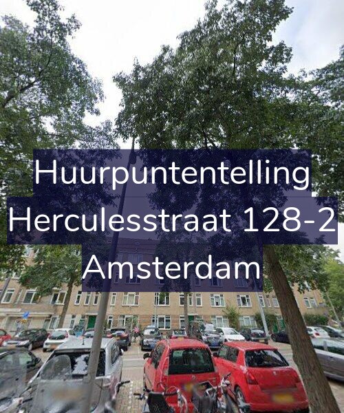 Foto gevel Huurpuntentelling voor Herculesstraat 128-2, Amsterdam
