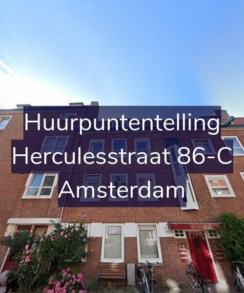 Foto gevel Huurpuntentelling voor Herculesstraat 86-C, Amsterdam