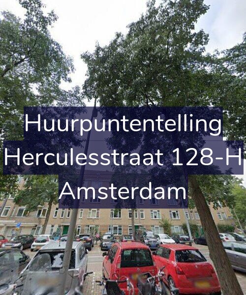 Foto gevel Huurpuntentelling voor Herculesstraat 128-H, Amsterdam