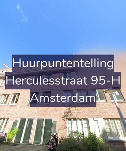 Foto gevel Huurpuntentelling voor Herculesstraat 95-H, Amsterdam