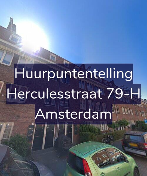 Foto gevel Huurpuntentelling voor Herculesstraat 79-H, Amsterdam