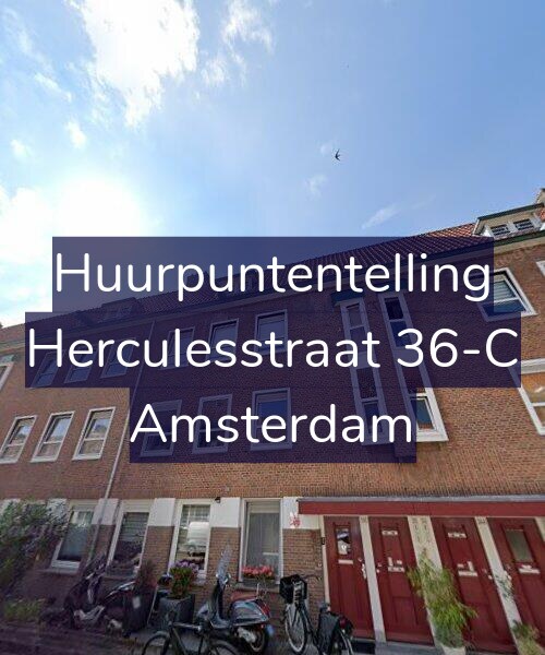Foto gevel Huurpuntentelling voor Herculesstraat 36-C, Amsterdam