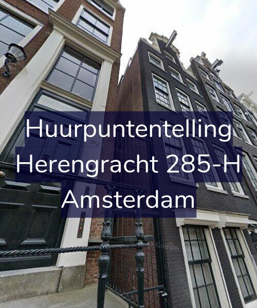 Foto gevel Huurpuntentelling voor Herengracht 285-H, Amsterdam