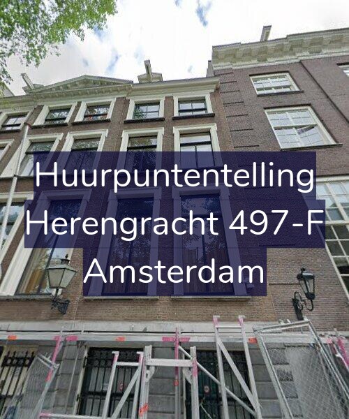 Foto gevel Huurpuntentelling voor Herengracht 497-F, Amsterdam